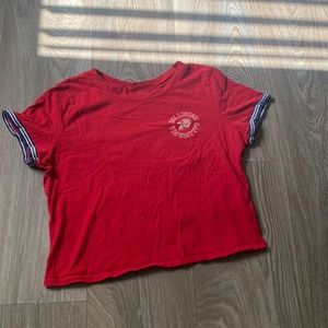 Hollister Graphic Tee Crop Top
